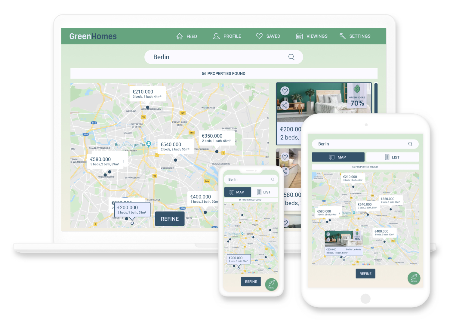 GreenHomes Responsive